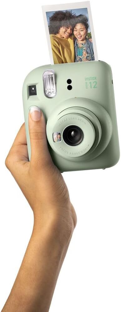 FUJIFILM INSTAX MINI 12 Film Camera Mint Green Bundle - Image 8