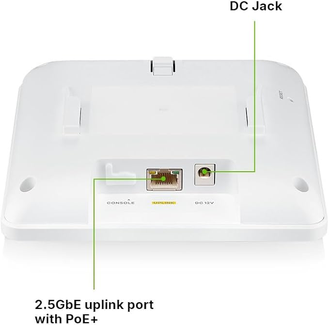 Zyxel WiFi 7 Wireless Access Point BE5100 | PoE+ / AC Powered | 2.5Gb Ethernet - Image 7