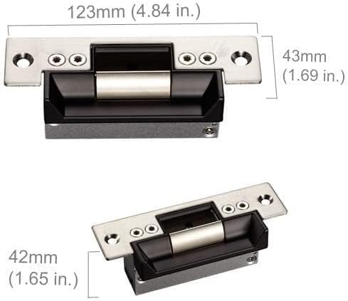 Waterproof Metal Keypad Reader Standard North American Strike Lock TCPIP 2 - Image 3