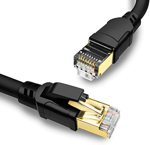 Yauhody CAT8 Ethernet Cable 25FT, High Speed 40Gbps 2000MHz SFTP Internet - Image 2