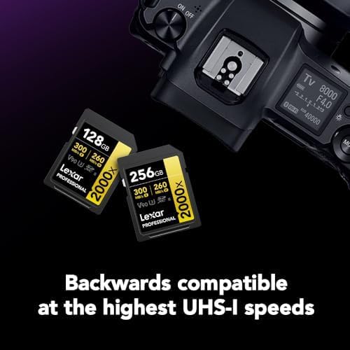 Lexar 256GB Professional 2000x SD Card, Full HD, - Image 7