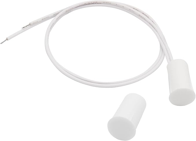 4PCS Recessed Wired Security Window Door Contact Sensor, Normally Closed NC - Image 5
