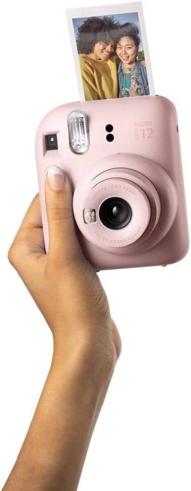 Fujifilm Instax Mini 12 Instant Film Camera Blossom Pink, Fujifilm Instax Mini - Image 3