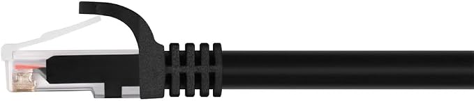 Monoprice Cat5e 50ft Black Patch Cable UTP 24AWG 350MHz Pure Bare Copper - Image 2