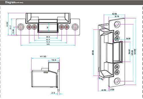 Keypad Reader North American Heavy Duty Strike Lock Access Control System - Image 4