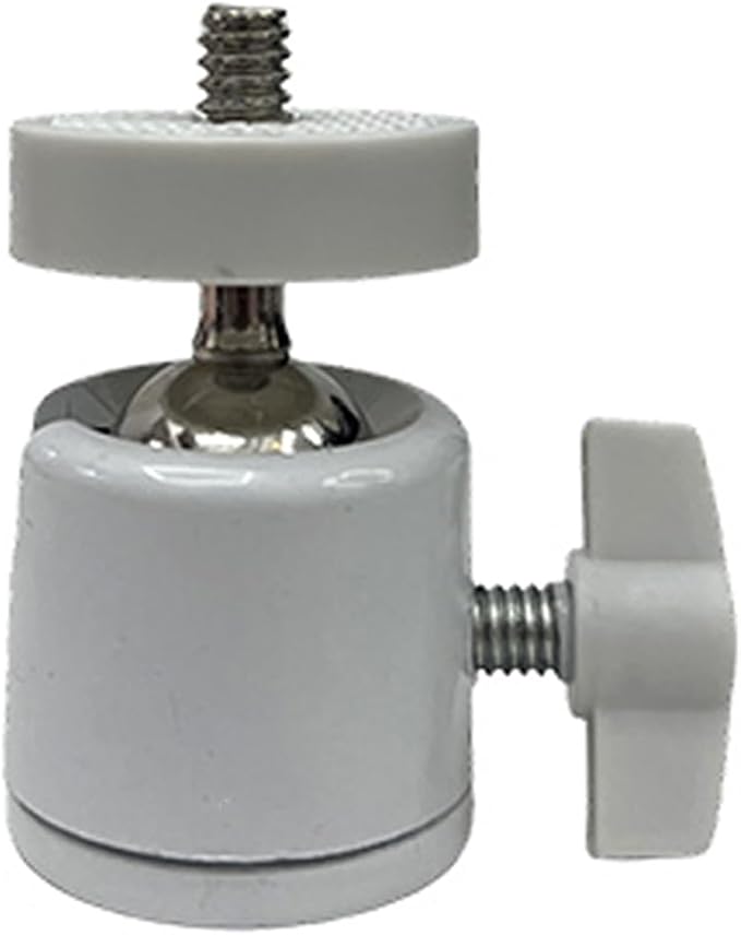 Universal 1/4" Swivel Mini Ball Head Tripod Mount, 360 Degree Rotating Adapter - Image 2