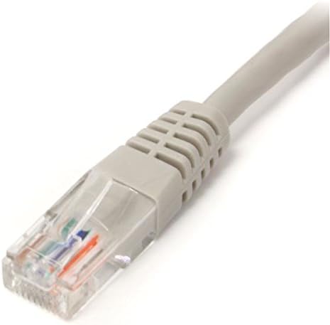 StarTech.com Cat5e Ethernet Cable - 5 ft - Gray - Patch Cable - Molded Cat5e - Image 2
