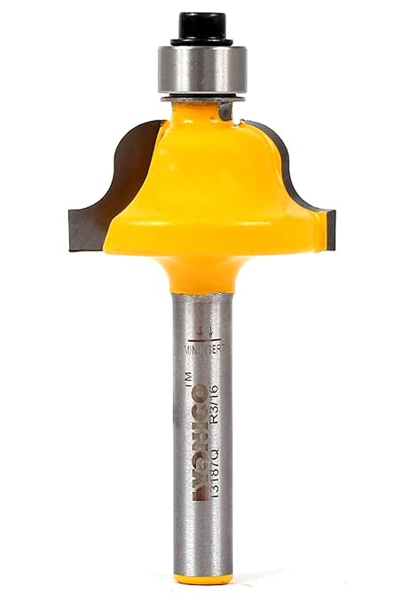 YONICO Roman Ogee Router Bits Edge Forming 3/8-Inch 1/4-Inch Shank 13187q - Image 3