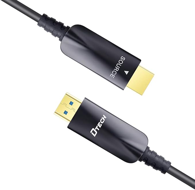 DTECH 10m Fiber Optic HDMI Cable 4K 60Hz 1080p HD Video 3D ARC HDCP CEC High - Image 6