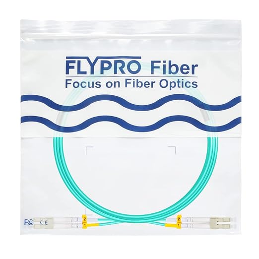 FLYPROFiber- LC to LC Fiber Patch Cable OM3 10M/33ft, Length Options: 0.2m-200m - Image 7