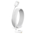 Flexible Cat 6 Ethernet Cable 270 °Upward Angle 3.3 Feet, Ultra Thin & Slim by DUTEVOLNS
