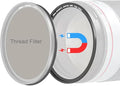 Kase 49mm Magnetic Lens and Filter Adapter Ring Kit by KaseFilter