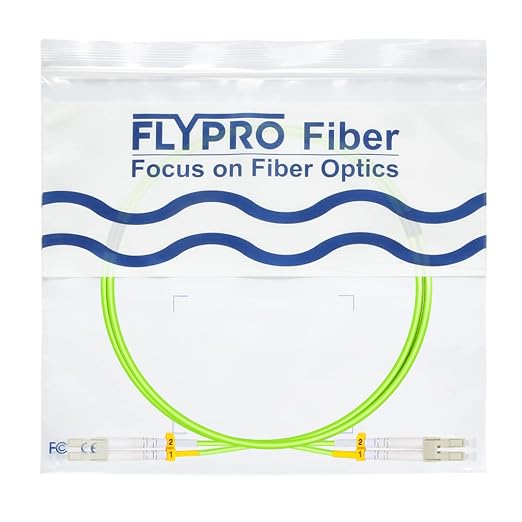 FLYPROFiber- 0.5M OM5 LC to LC Fiber Patch Cable, Length Options: 0.2m-20m - Image 7
