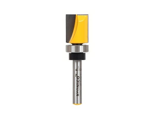 YONICO Flush Trim Router Bit 5/8-Inch Diameter 1/4-Inch Shank 14124q - Image 3