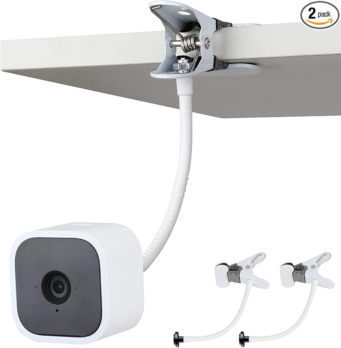 iTODOS 2 Pack Flexible Clip Clamp Mount by iTODOS