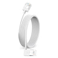 Flexible Cat 6 Ethernet Cable 90° Right Angled 3.3 Feet, Ultra Thin & Slim Rj45 by DUTEVOLNS