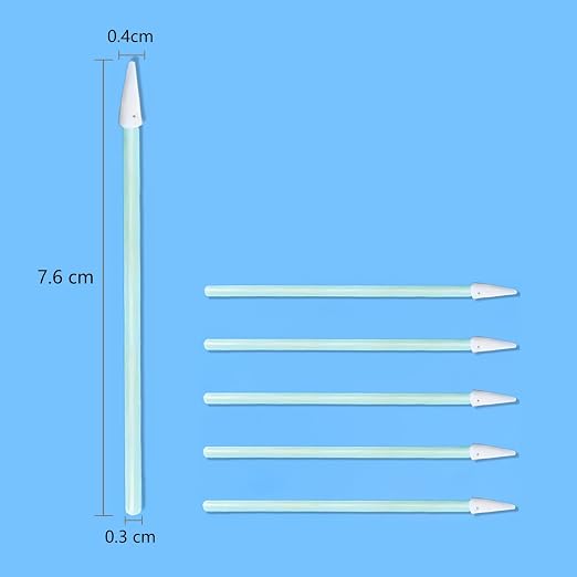 1.25mm Fiber Optic Cleaning Swabs, Pointed Tip - Image 3