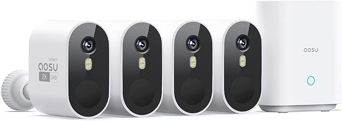 aosu 2K Add-on Camera, Requires WirelessCam/SolarCam aosuBase - Image 9