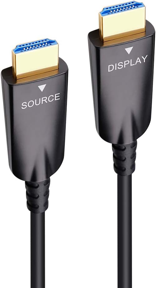 DTECH 50m Fiber Optic HDMI Cable 4K 60Hz 1080p Ultra HD Video 3D HDCP CEC High - Image 4
