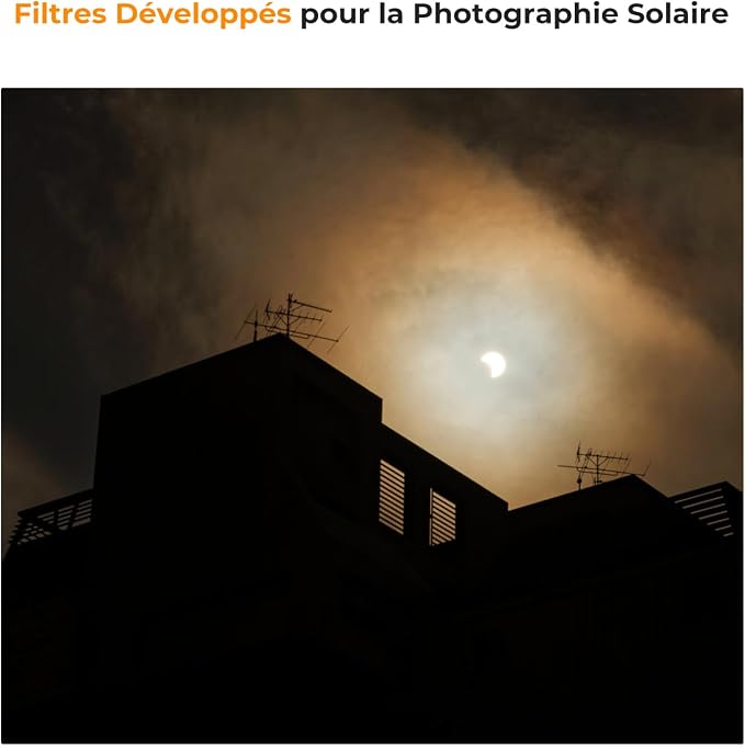 K&F CONCEPT 77mm ND1000000 ND Lens Filter Solar Eclipse Neutral Density Camera - Image 4