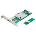M.2 M-Key Single SFP+ Port 10G Ethernet LAN Adapter by IOCrest