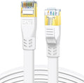 DDMALL CAT 8 Ethernet Cable 25ft, High Speed 40Gbps 2000MHz Shielded, Flat by DDMALL