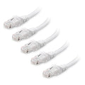 Cable Matters 10Gbps 5-Pack Snagless Cat 6 Ethernet Cable - 7ft by CableMatters