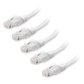 Cable Matters 10Gbps 5-Pack Snagless Short Cat 6 Ethernet Cable - 3ft by CableMatters