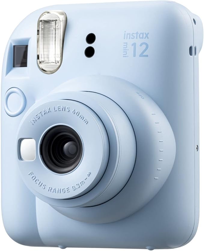 Fujifilm Instax Mini 12 Instant Film Camera Pastel Blue, Fujifilm Instax Mini - Image 2
