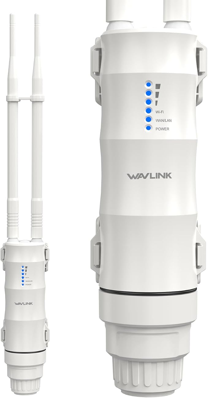 Outdoor Access Point, WAVLINK AC600 Long-Range WiFi Router/Extender, IP67 by WAVLINK%C2%AE