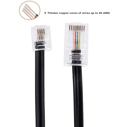 10FT-3Pack RJ45 to RJ11 Adapter - Image 2