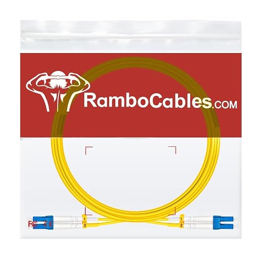 1m OS2 LC to LC Single Mode Fiber Patch Cables, Options 7inch~1000ft, SM - Image 7