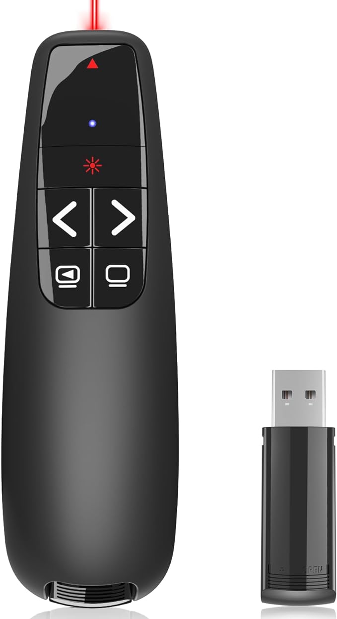Presentation Clickers for PowerPoint, Clicker for Laptop Presentations Remote - Image 2