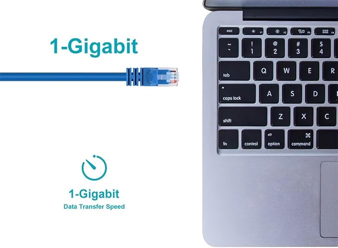 Monoprice 50FT 24AWG Cat5e 350MHz UTP Ethernet Bare Copper Network Cable - Image 5