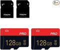 2 Pack Micro Memory Card 128GB Class 10 by TECKFLARY