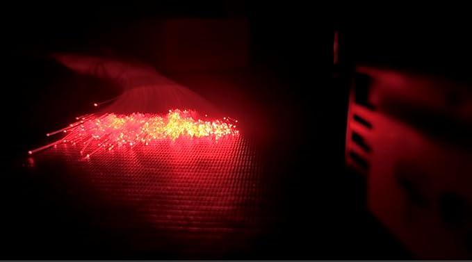 AKEPO End Glow Fiber Optic Light Cable 550pcs*13.1ft*Ф0.03in/0.75mm, PMMA - Image 9
