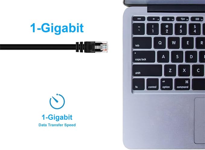 Monoprice 20FT 24AWG Cat5e 350MHz UTP Ethernet Bare Copper Network Cable - Image 5