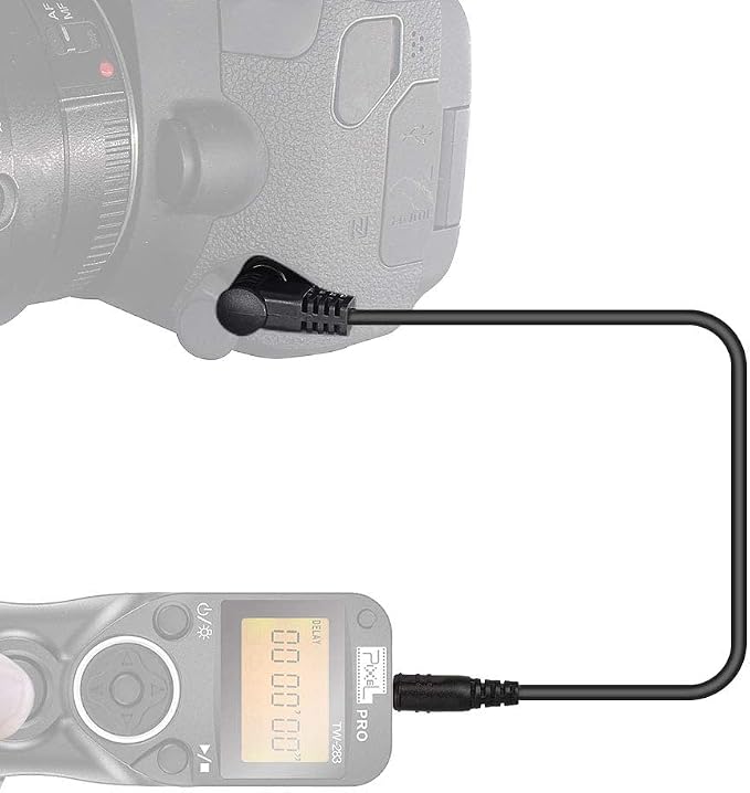 Pixel 3.5mm DC0 Cable Release Wire Remote Shutter Release - Image 3