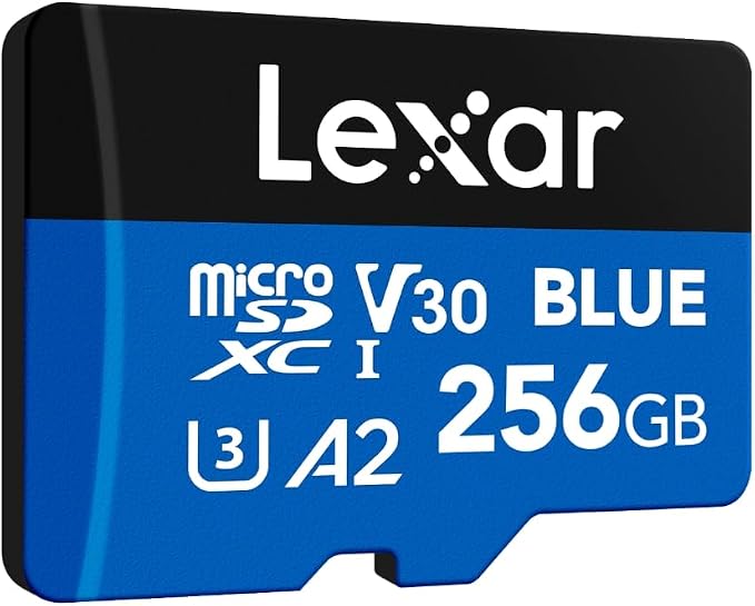 Lexar 256GB 2 Pack Blue Micro SD Card Up to 160MB/s, microSDXC UHS-I Memory Card - Image 9