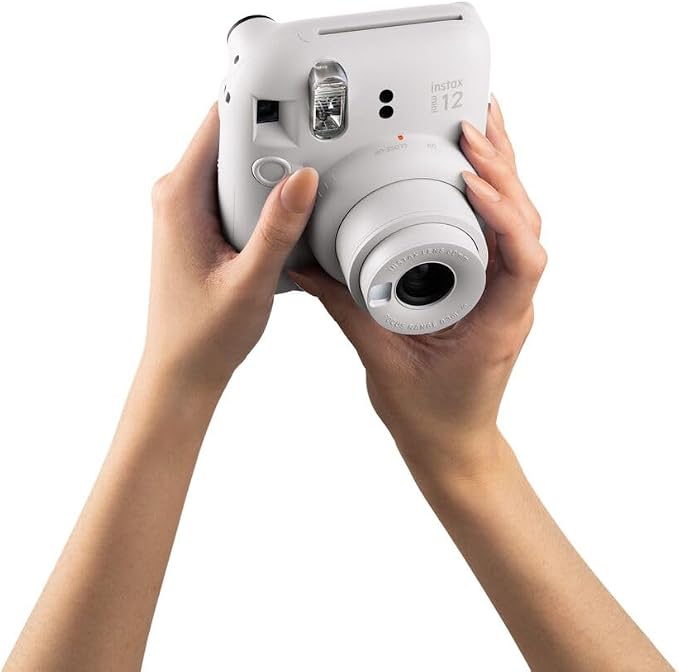 instax mini 12 Camera, Clay White - Image 2