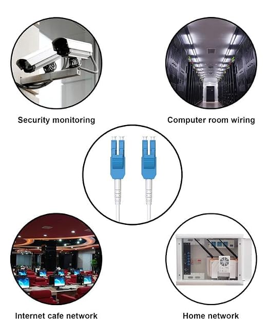 15M OS2 LC to LC Outdoor Armored Fiber Patch Cable, Uniboot Single Mode 9/125µm - Image 7