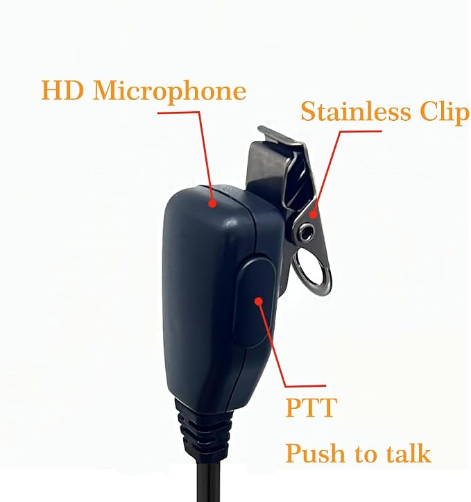 2-Pack Two-Way Radio Earpiece - Image 6