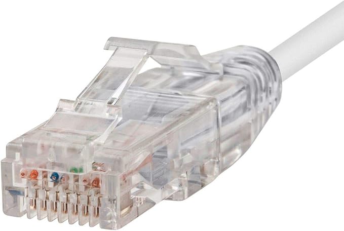 Monoprice Cat6 6in Yellow Component Level Patch Cable UTP 28AWG 550MHz Pure - Image 3