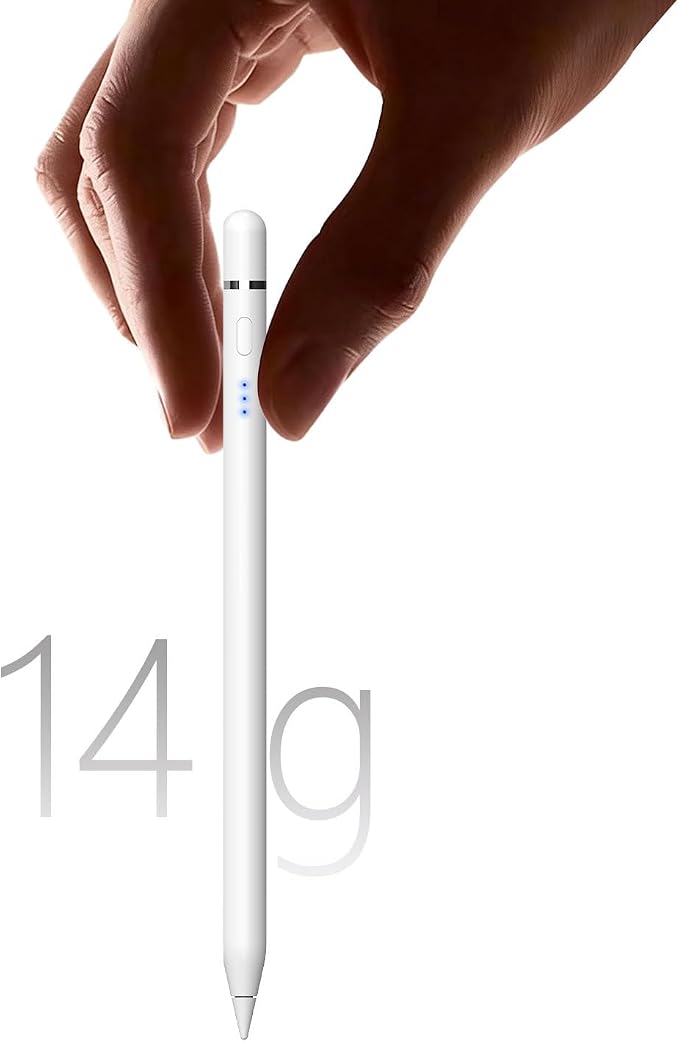 【2Pack】 Stylus Pen for Apple iPad 2018–2026, Magnetic Charging iPad Pencil 2nd - Image 9