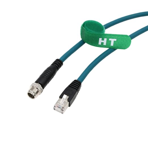 Ethernet 8 Pin X-Coded M12 RJ45 CAT-7e Cable - Image 6