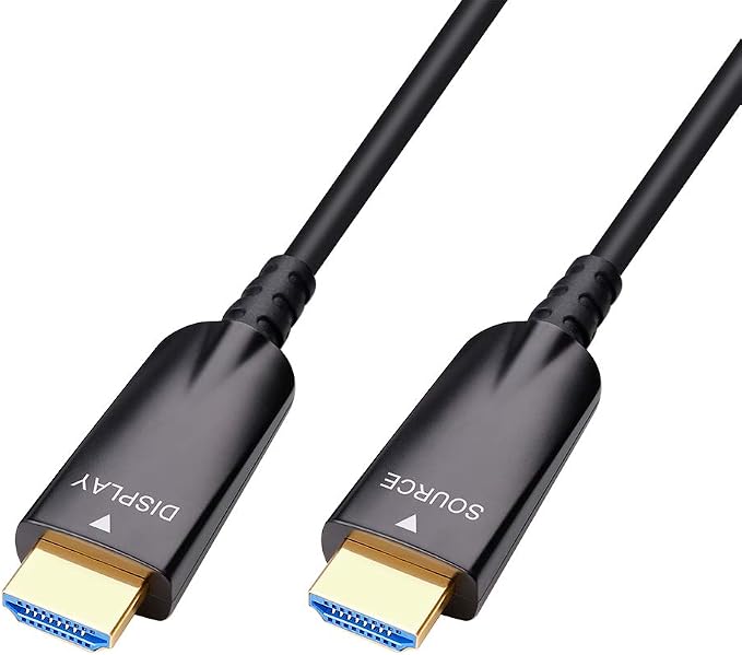DTECH 10m Fiber Optic HDMI Cable 4K 60Hz 1080p HD Video 3D ARC HDCP CEC High by Unknown