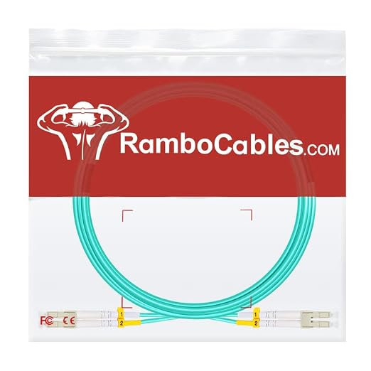 15m OM3 LC to LC, OM3 Multimode Fiber, Options 7in~500ft, Fiber Optic Patch - Image 7