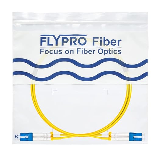 FLYPROFiber- OS2 LC to LC Fiber Patch Cable | Length Options: 0.2m-300m - Image 6