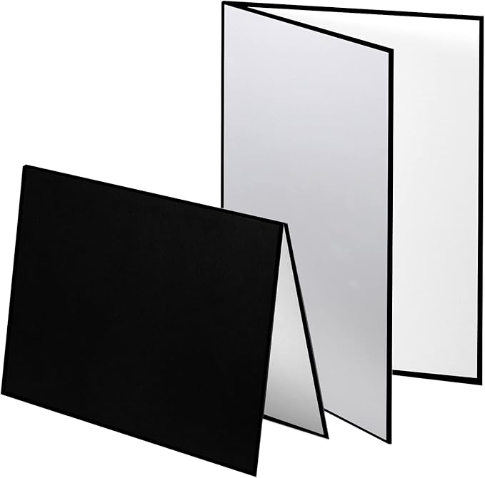Meking 3 in 1 Photography Reflector Cardboard, 12 x 8 inch Folding Light by SITTO