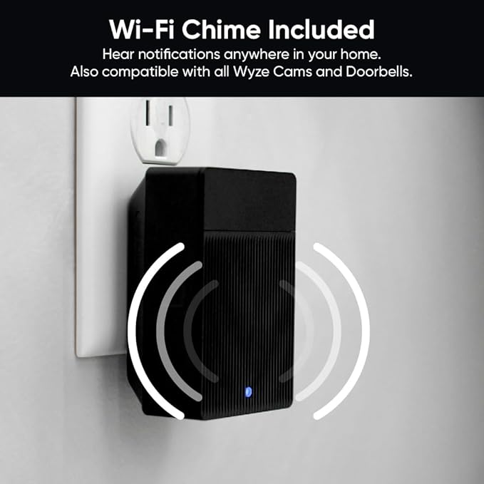 WYZE Wireless Duo Cam Video Doorbell, Battery Powered, 2K Full HD Video - Image 4